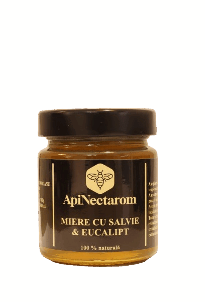 Miere cu salvie și eucalipt 270g