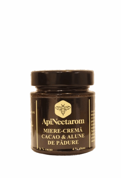 Miere cu Cacao și Alune de pădure 300g